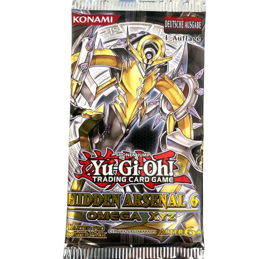 YuGiOh Booster Hidden Arsenal 6 Omega XYZ - Deutsch HA06-DE