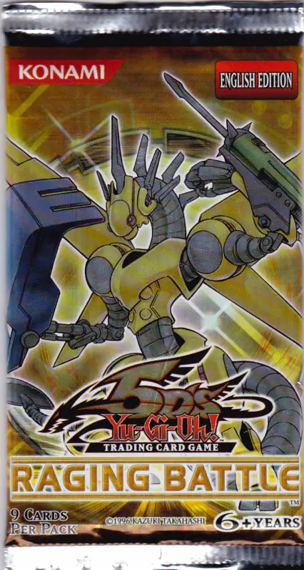 YuGiOh Booster Pack Raging Battle 5Ds Karten English - 1