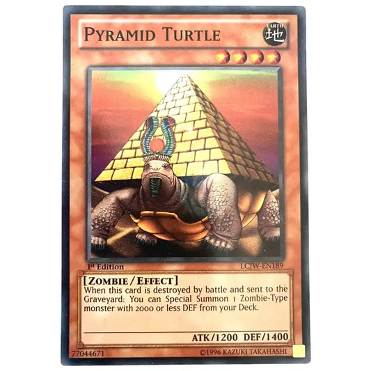 YuGiOh Karte Pyramid Turtle LCJW-EN189 1.St Edition SR - 1