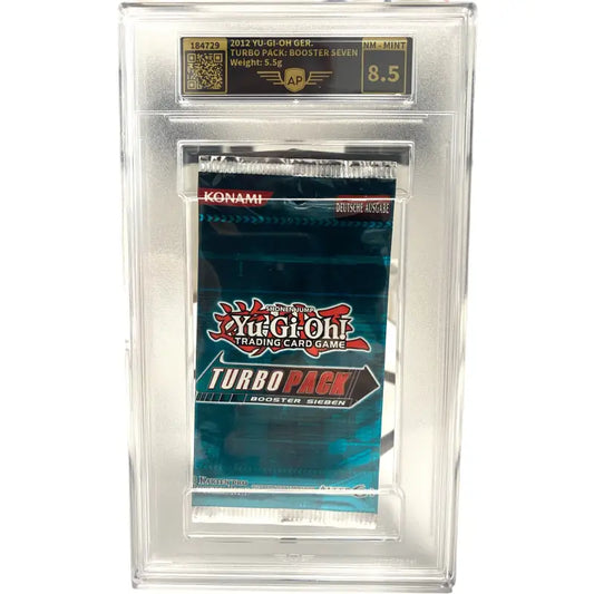 YuGiOh Trubo Pack 7 - gegradet 8.5 Mint 2012 Yu Gi Oh - 1